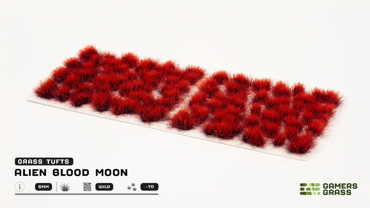 Gamers Grass: Alien Blood Moon 6mm Tuft- Wild GGA-BM