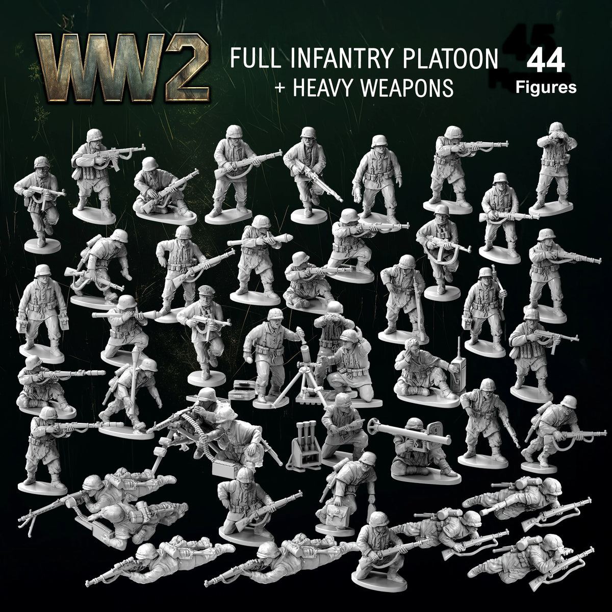VXW2001 German Infantry & Heavy Weapons