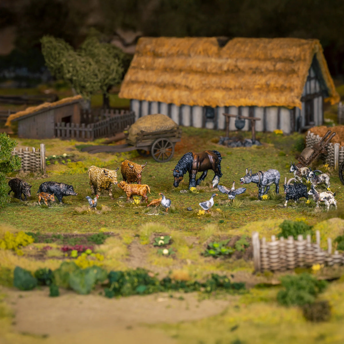 VXE014 Medieval Farm Animals