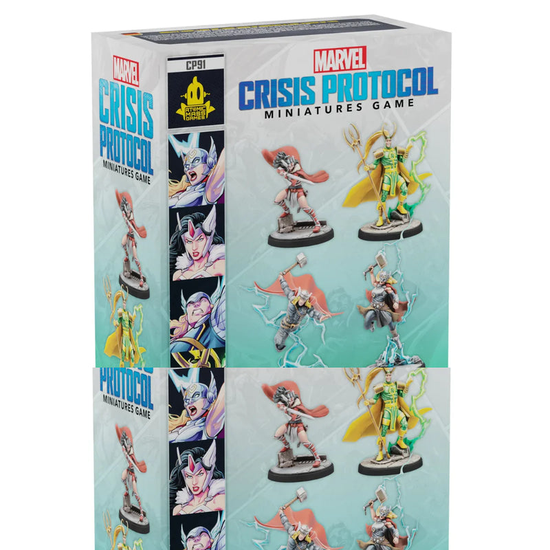 Mighty Thor, Lady Sif, Thor, Hero of Midgard & Loki, Prince of Lies CP91