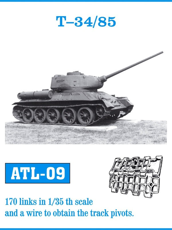 Friulmodels. ATL-09 T-34/85. 1/35 scale