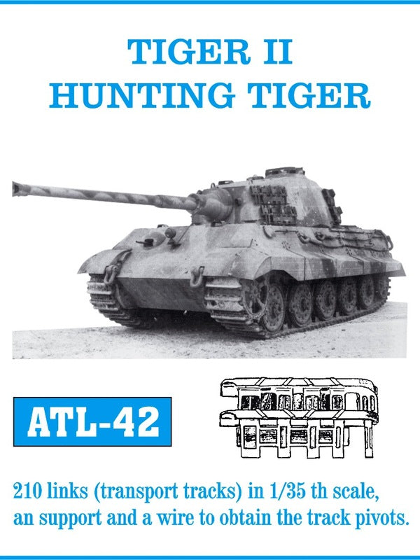 Friulmodel. ATL-042 TIGER II HUNTING TIGER. 1/35 scale 