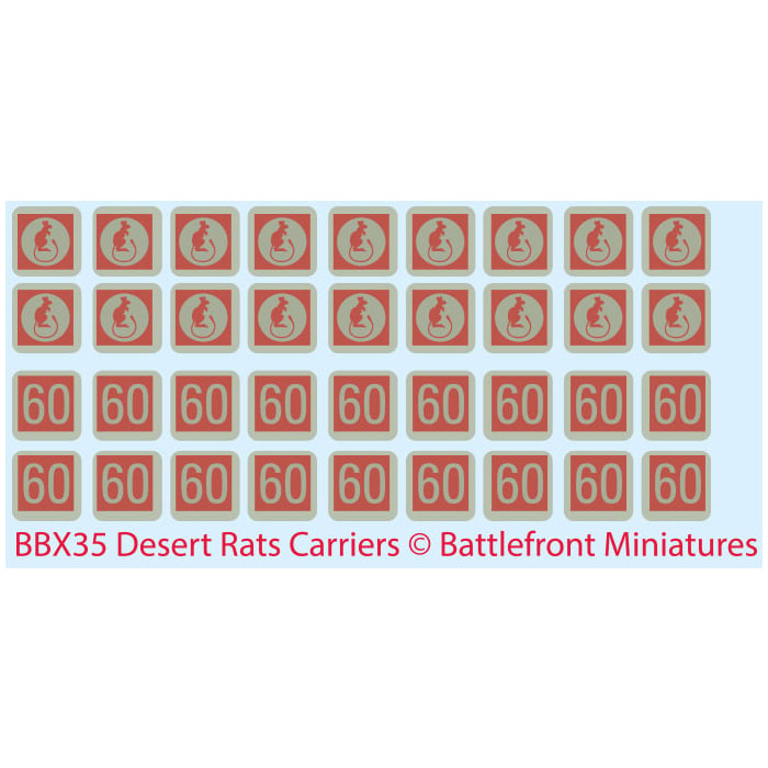 BBX55 Universal Carrier Patrol (Plastic)(x9 Tanks Plastic)