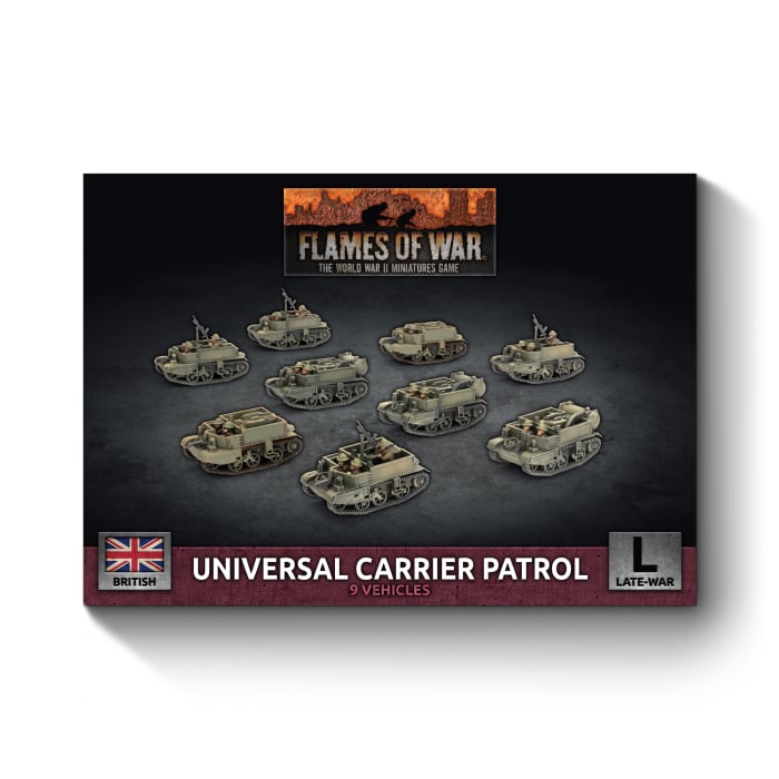 BBX55 Universal Carrier Patrol (Plastic)(x9 Tanks Plastic)
