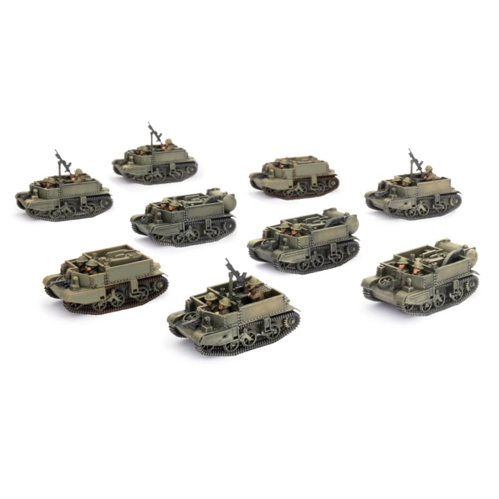 BBX55 Universal Carrier Patrol (Plastic)(x9 Tanks Plastic)
