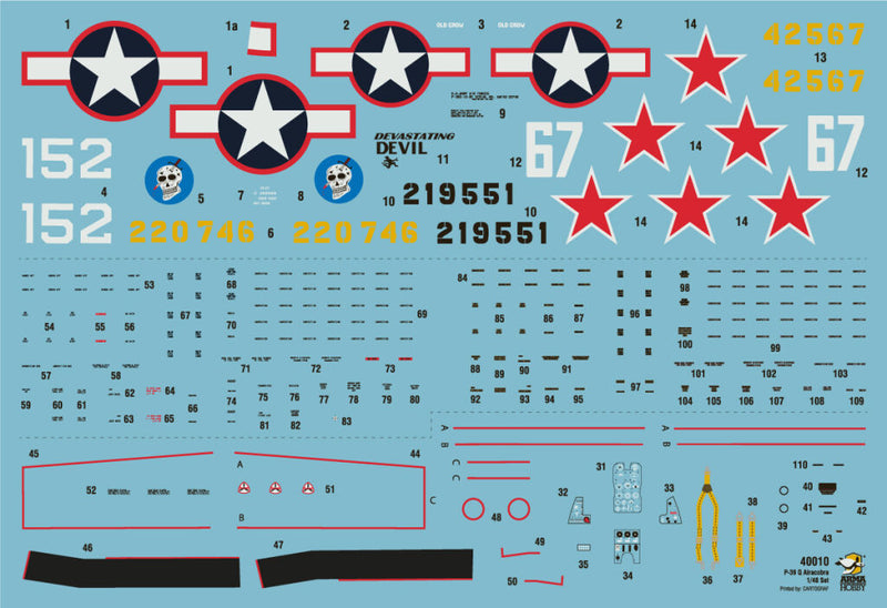 Arma Hobby 1/48 P-39Q Airacobra ARMHB-40010