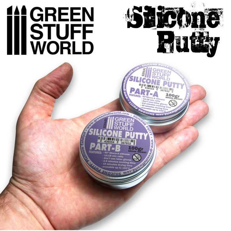 Silicone Putty 200gr (Green stuff world)