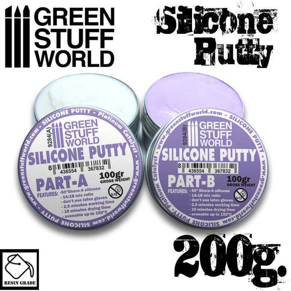 Silicone Putty 200gr (Green stuff world)