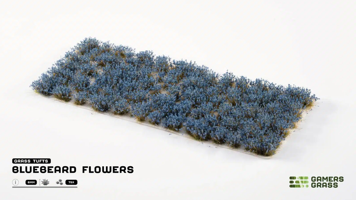 GGFS-BLU Bluebeard Flowers