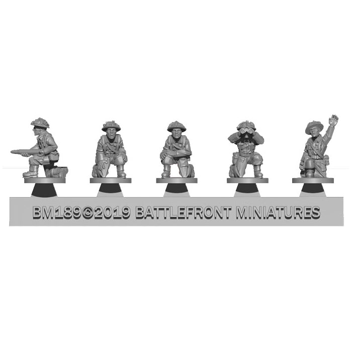 BBX54 6 pdr Anti-tank Platoon (Plastic)(x4 Guns Plastic)