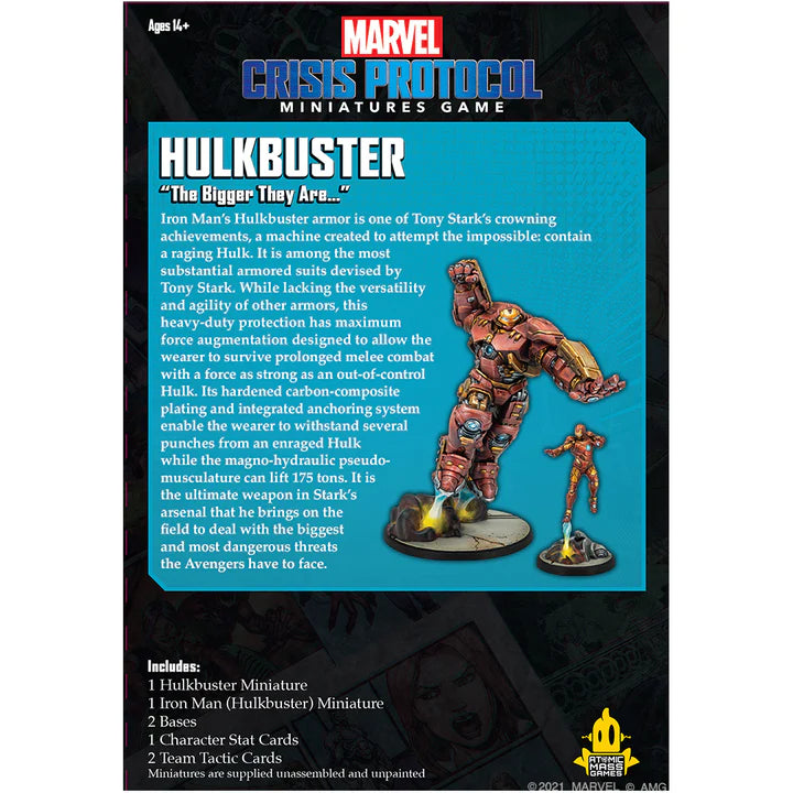 PROTOCOLE DE CRISE MARVEL : Hulkbuster