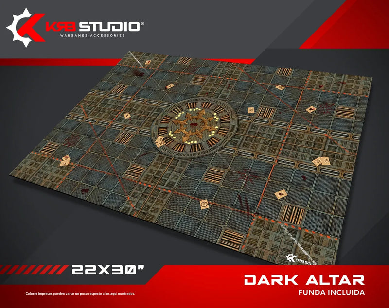 KRB Studio: Dark Altar Mat 22"x30"