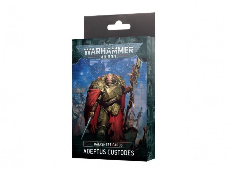 DATASHEET CARDS: ADEPTUS CUSTODES (ENGLISH)
