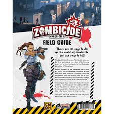 Guide de terrain du RPG Zombicide Chronicles