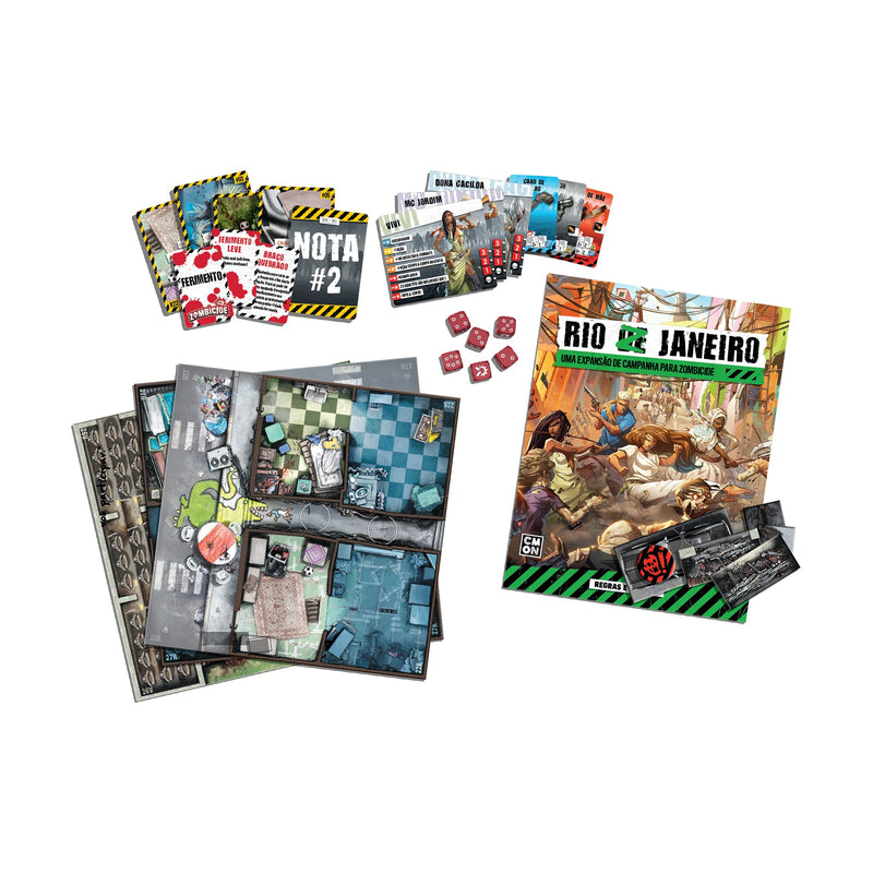 CMON Zombicide 2nd Edition Rio Z Janeiro Board Game Expansion