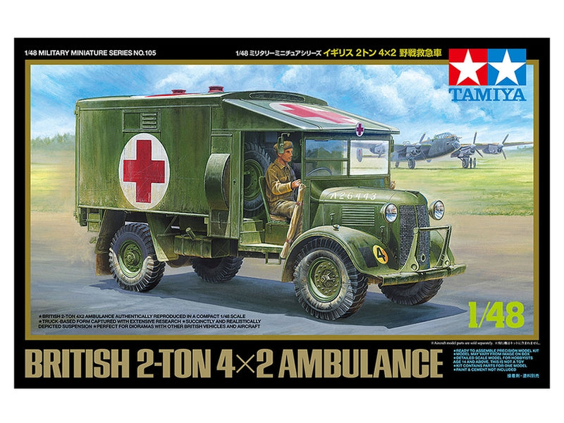 BRITISH 2T 4X2 AMBULANCE 1/48