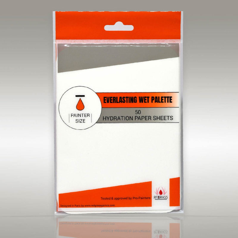 RED GRASS - 50 hojas de papel de hidratación para Painter v1 y Lite