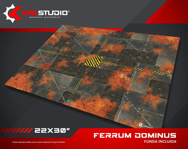 KRB Studio: Ferrum Dominus Mat 22"x30"