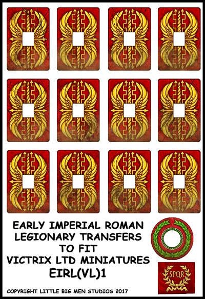 VICTRIX: Early Imperial Roman Legionary Shield Transfers 1