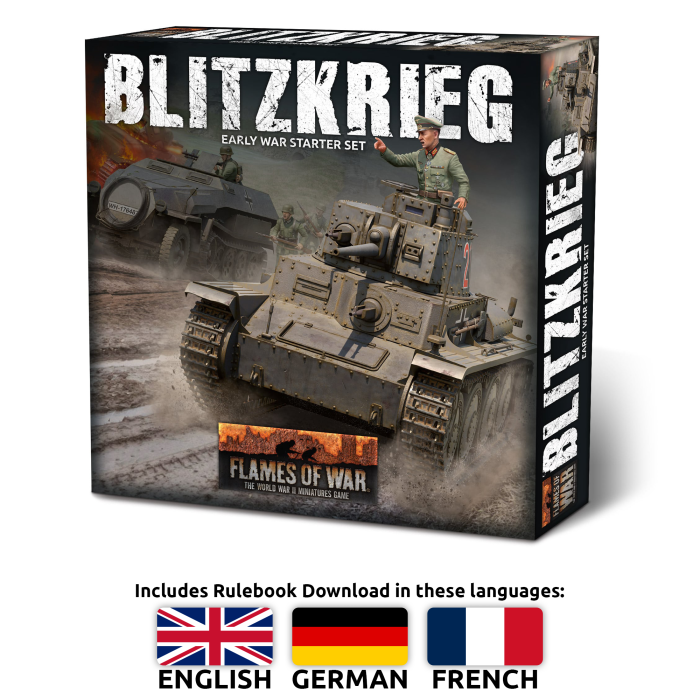 FWBX19  Blitzkrieg Boot Camp - Early War Mini Starter set