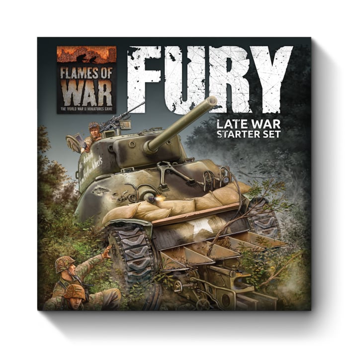 FWBX20 Fury Boot Camp - Mid & Late War Mini Starter set