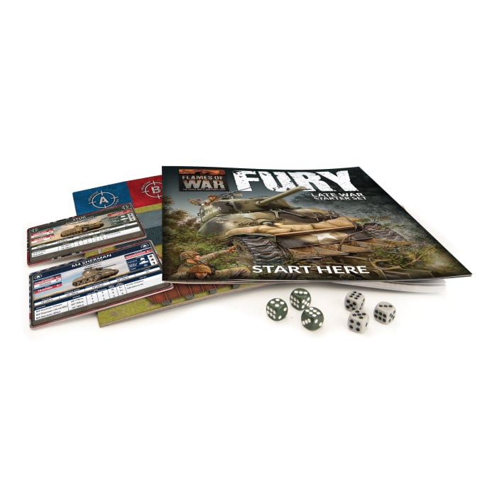 FWBX20 Fury Boot Camp - Mid & Late War Mini Starter set