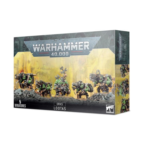ORKS. Lootas & Burnas