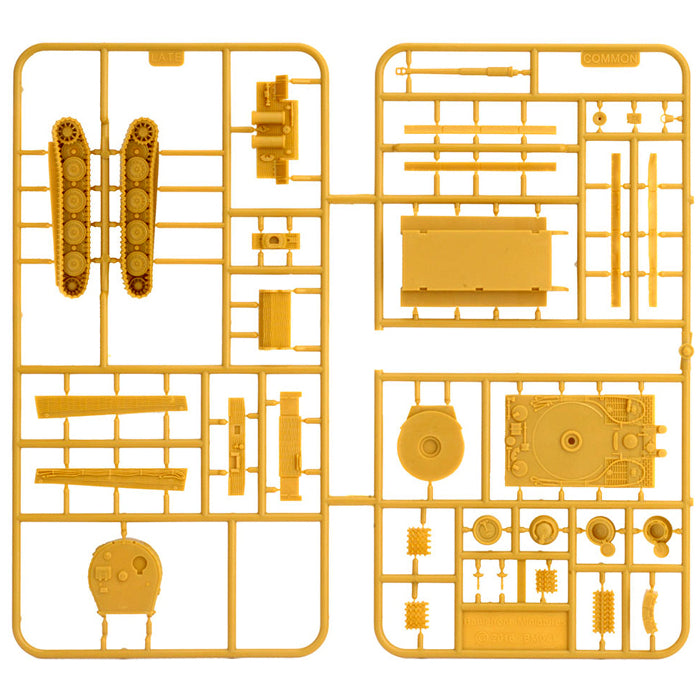GBX140 Tiger Heavy Tank Platoon (Late War x5 Tanks Plastic)