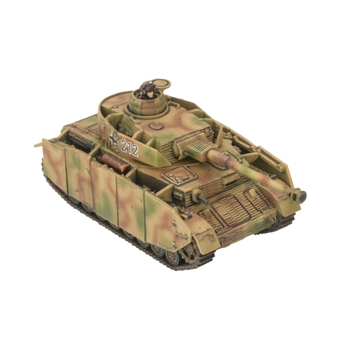 GBX142 Panzer IV Tank Platoon (Late War x5 Tanks Plastic)