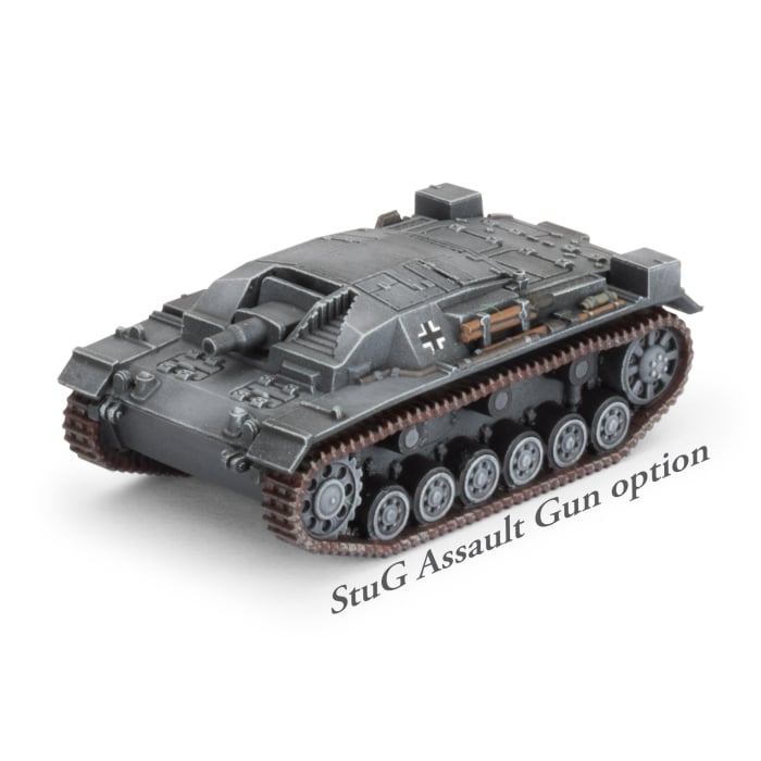 GBX199 Panzer III/StuG III A Platoon (x5 Plastic)