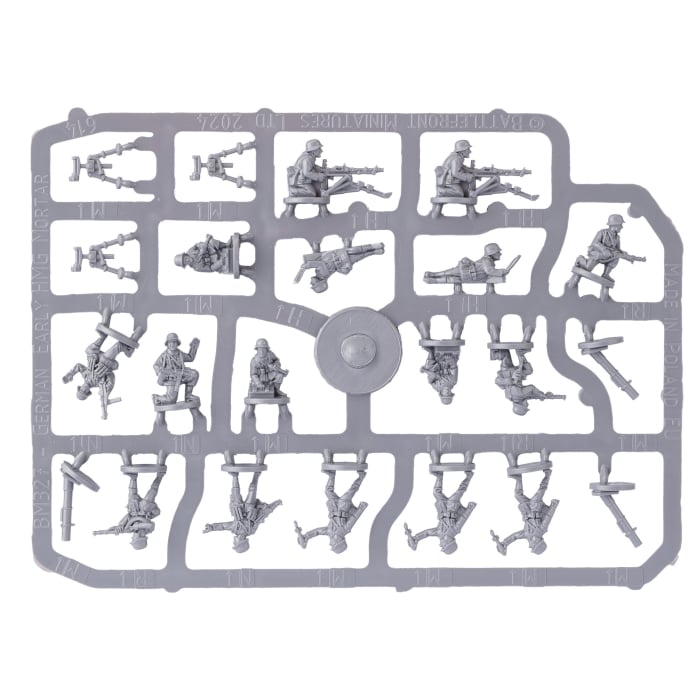 GBX203 HMG and Mortar Platoons (Early, Plastic)