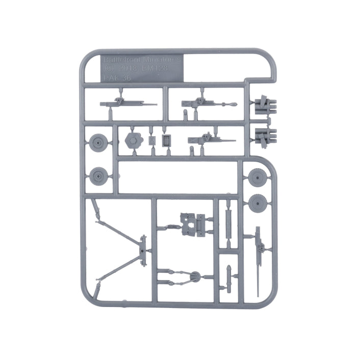 GBX204 3.7cm Tank Hunter Platoon (Early) (x4 guns Plastic)
