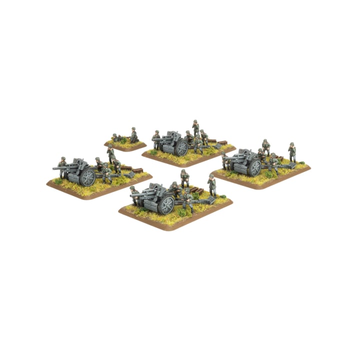 GBX205 10.5cm Artillery Battery (Early) (x4 guns Plastic)