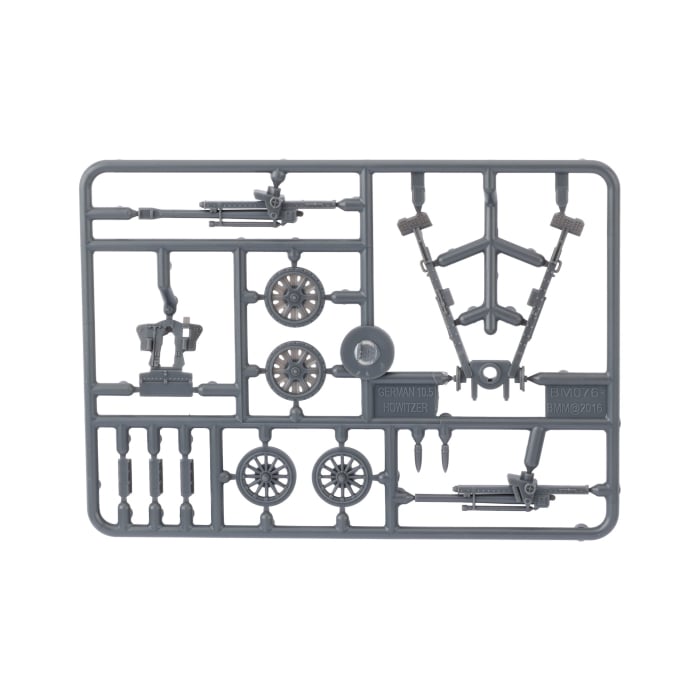 GBX205 10.5cm Artillery Battery (Early) (x4 guns Plastic)