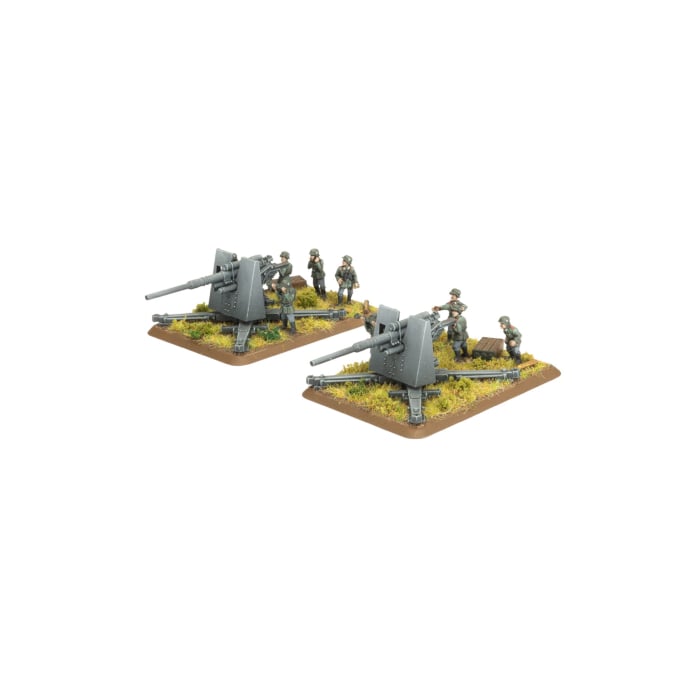 GBX206 8.8cm Heavy AA Platoon (Early) (x2 guns Plastic)