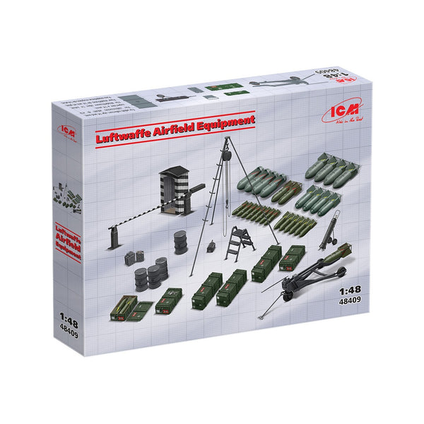 ICM 48409 1/48 Luftwaffe Airfield Equipment