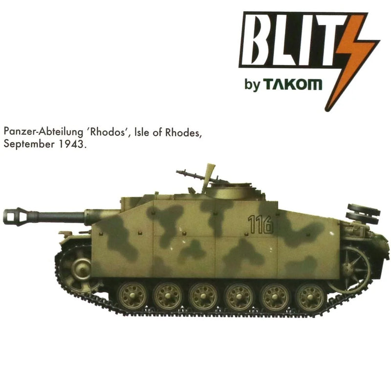 Takom/Blitz 1/35 German Stuh 42 & Stug III Ausf.G Mid Production 8017