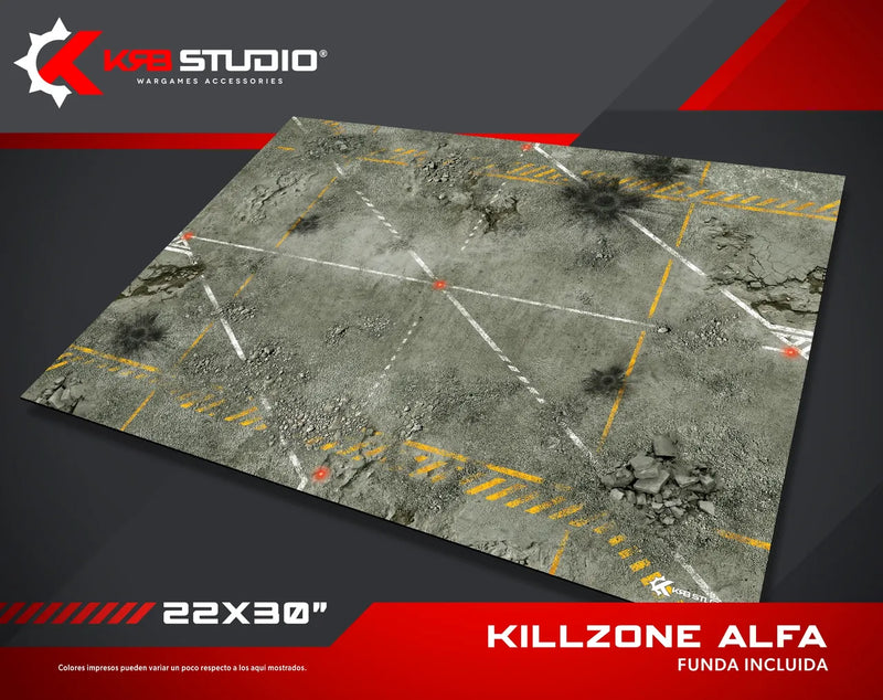 KRB Studio: killzone Alfa Mat 22"x30"