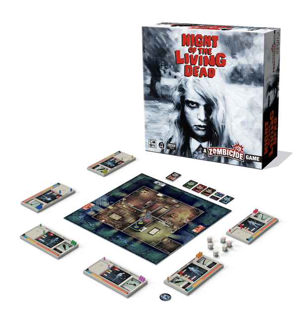 CMON Zombicide Night of The Living Dead Board Game