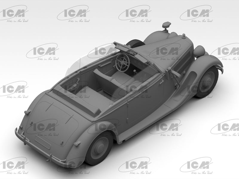 ICM35542 1:35 ICM Typ 320 (W142) Soft Top WW2 German Staff Car