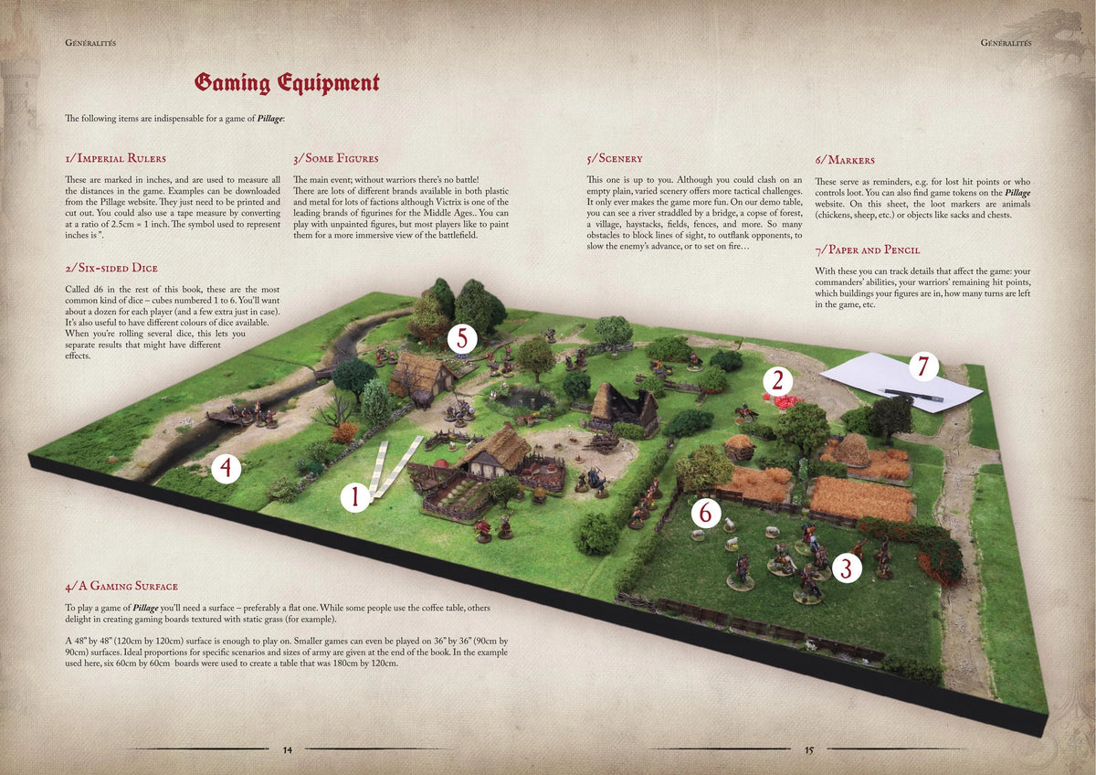 Pillage - Hardcover Rulebook