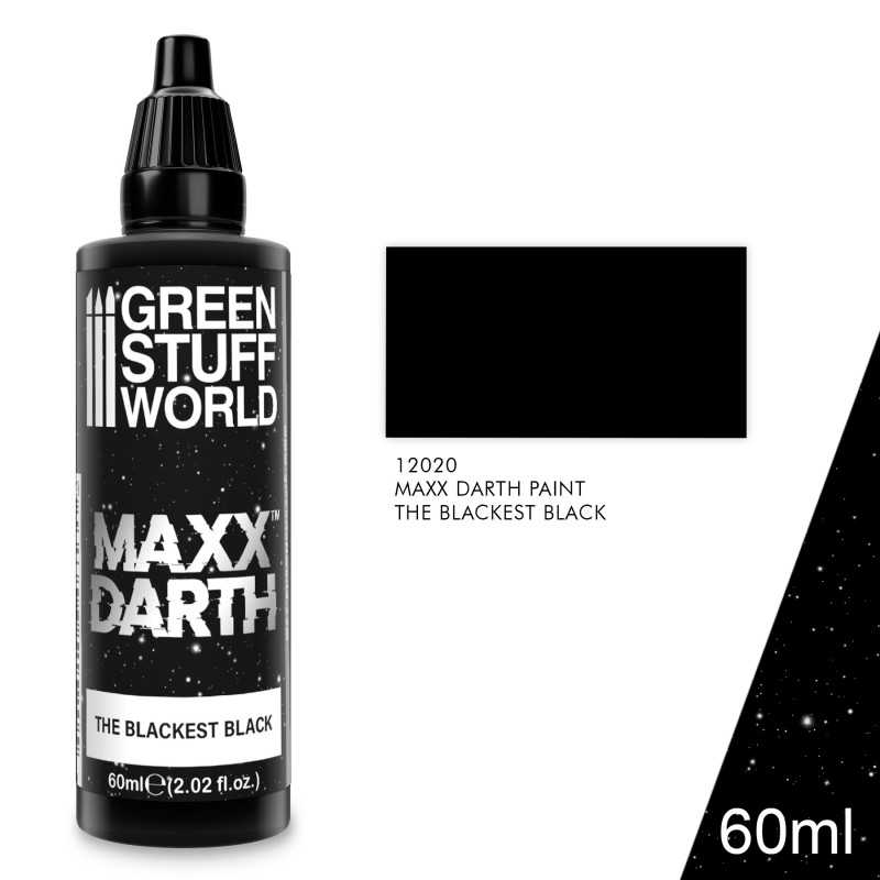 GSW - MAXX DARTH : THE BLACKEST BLACK 60 ml