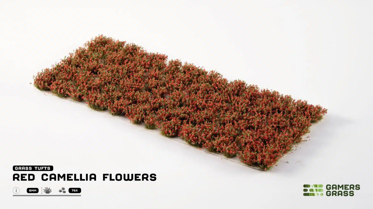 GGFS-RC Red Camellia Flowers