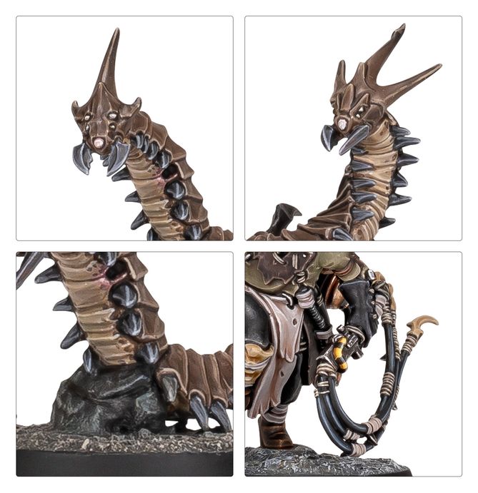 Sha'dar Hunters and Arthromite Spinewyrms