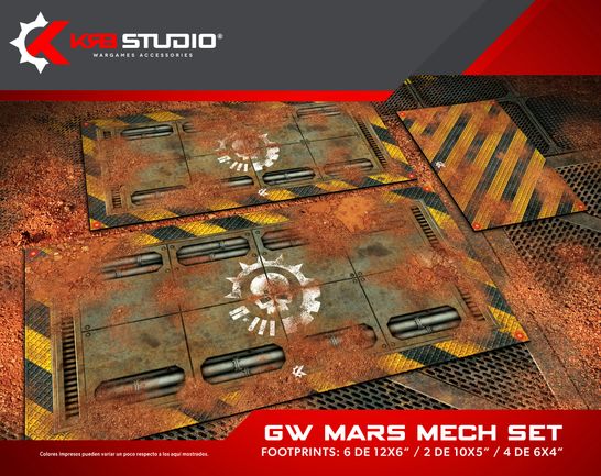 KRB GW mars mech set sin polvo