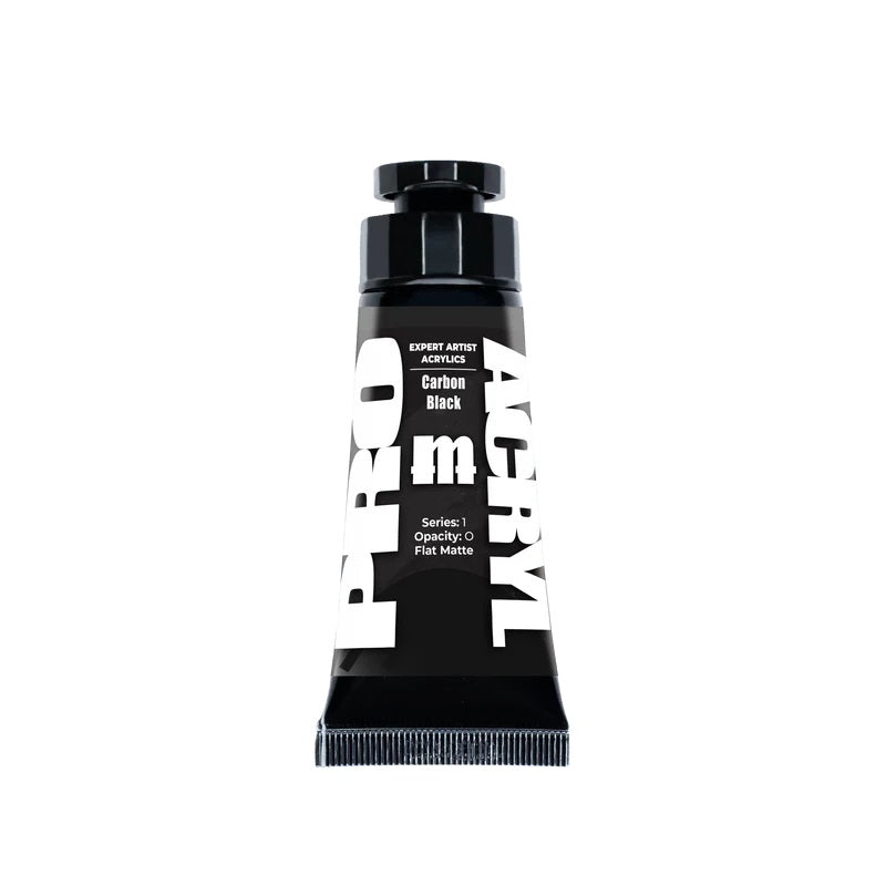 Monument Hobbies Pro Acryl: Expert Acrylics 002 - Carbon Black