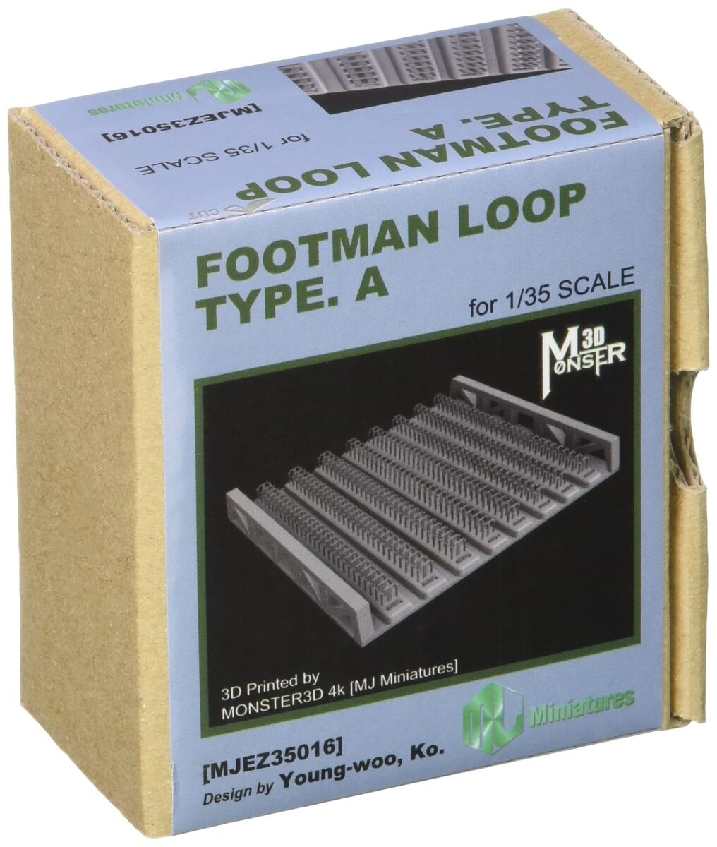 MJ Miniatures 1/35 Footman Loop Type A