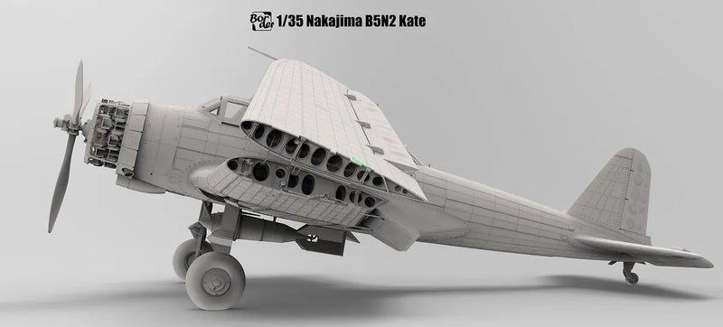 BDMBF005 1/35 Border Model B5N2 Type 97 Attack Bomber (Kate) avec intérieur complet