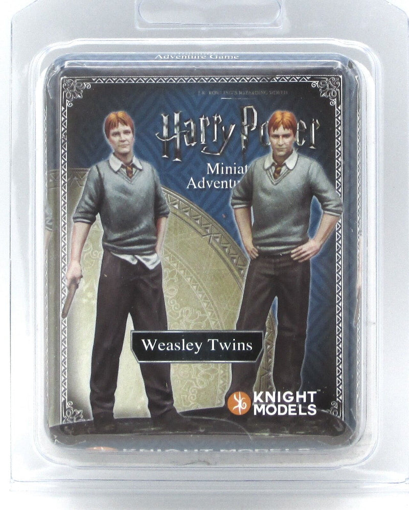 Harry Potter Hpmag07 Weasley Twins (pack) Knight Models Miniatures Game Wizards