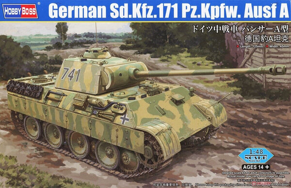 Allemand Sd.Kfz.171 Pz.Kpfw.Ausf A 84830 1/48 